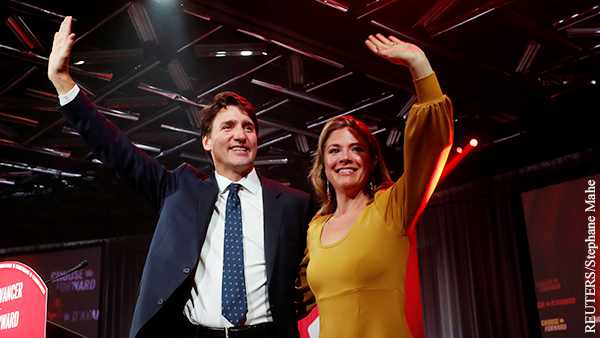 Премьер Канады и его супруга попали на карантин из-за коронавируса