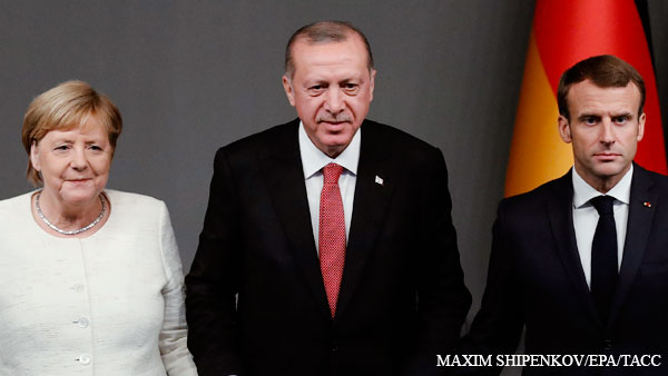 Встречу Эрдогана, Макрона, Меркель и Джонсона решили заменить видеоконференцией