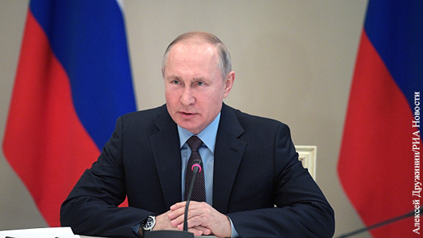 Путин: В ситуации с голосованием на первом плане остается жизнь и здоровье граждан