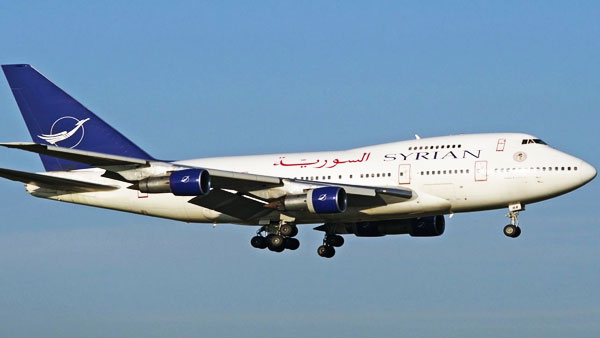 Сирия решила приостановить международное авиасообщение