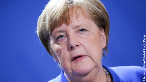 Меркель застукали за скупкой вина и туалетной бумаги