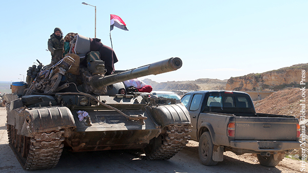 Сирийцы заблокировали дорогу американской военной колонне