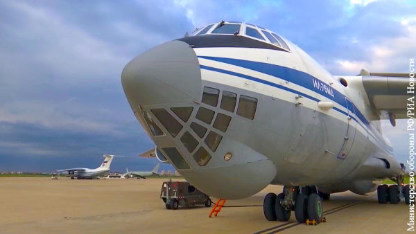 В Италию прибыл десятый самолет ВКС с помощью из России