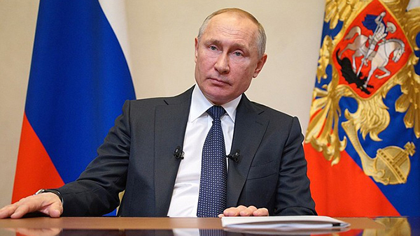 Путин обратился к россиянам в связи с коронавирусом