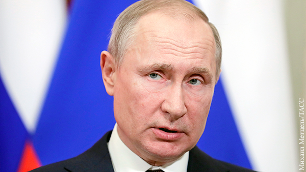 Путин назвал две беды России на данный момент