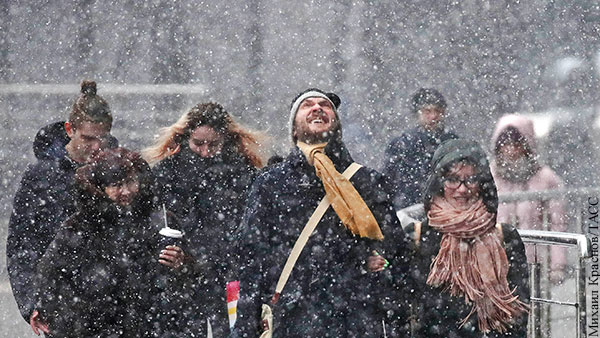 Синоптики предупредили москвичей о морозе и метели