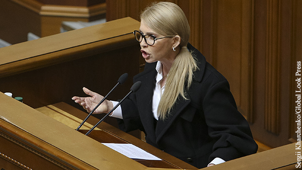 Тимошенко обвинила Зеленского в «сдаче» Украины