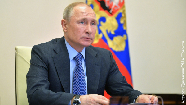 Путин заявил о недопустимости шокового состояния в системе госуправления