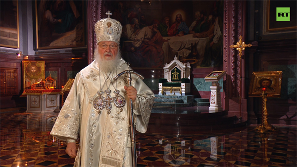 Патриарх Кирилл обратился в Пасху к верующим с «особым пожеланием»