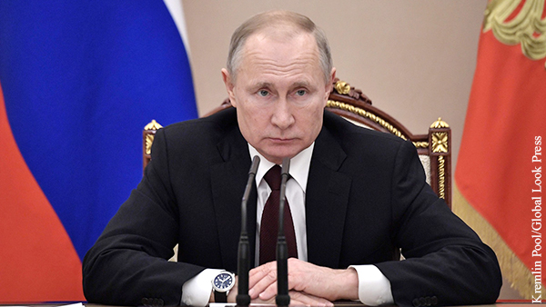 Путин оценил влияние коронавируса на российскую и глобальную энергетику