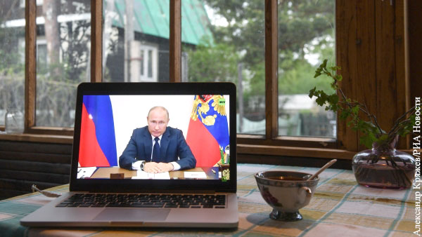 Путин объявил о прямой помощи гражданам