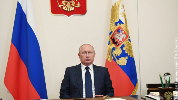 Путин заявил о беспрецедентных мерах поддержки экономики и граждан