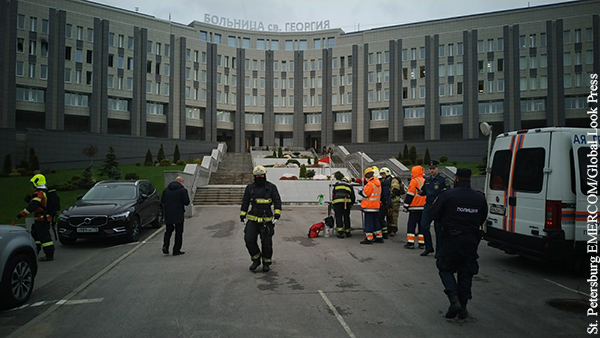 Главврач больницы Святого Георгия рассказал о действиях медиков во время пожара
