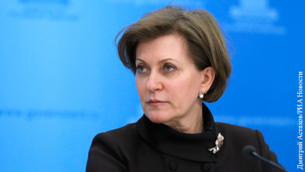 Попова заявила о нахождении России в пятом десятке по заболеваемости коронавирусом