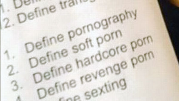 В британской религиозной школе детям задали определить разные виды порно