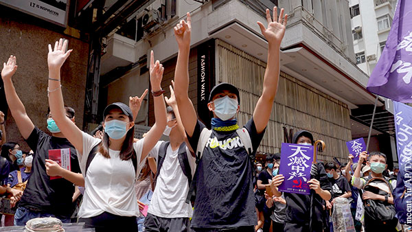 США накажут Гонконг за бунт против Китая