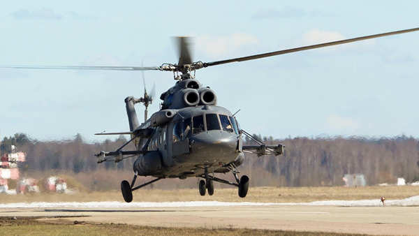 Вертолет Ми-8 совершил жесткую посадку на Чукотке