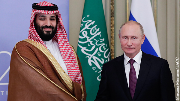 Путин обсудил рынок нефти с саудовским наследным принцем