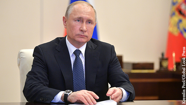 Путин одобрил план восстановления экономики
