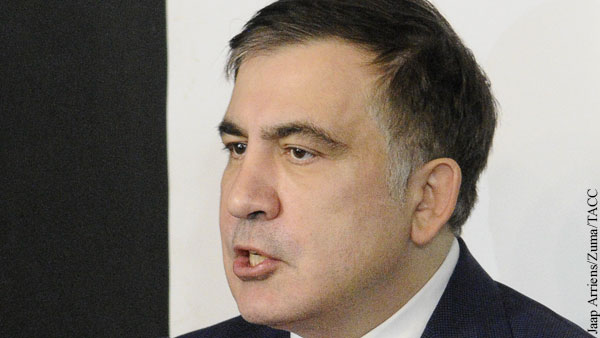 Саакашвили вышел из себя из-за вопроса о результатах работы на новом посту
