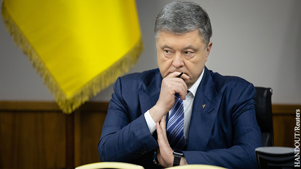 Ворвавшийся к генпрокурору Порошенко «забыл» украинский язык