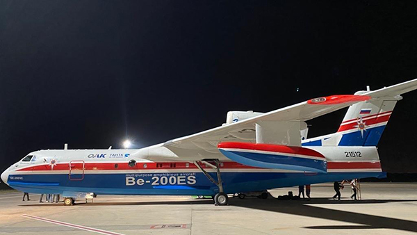 Россия отправила Турции самолеты Бе-200 для тушения лесных пожаров