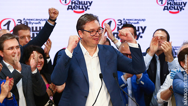 Эксперт объяснил «пугающую» победу партии Вучича на выборах в Сербии