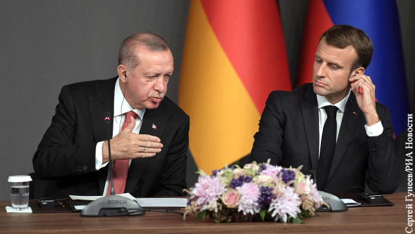 Макрон бросил вызов Эрдогану