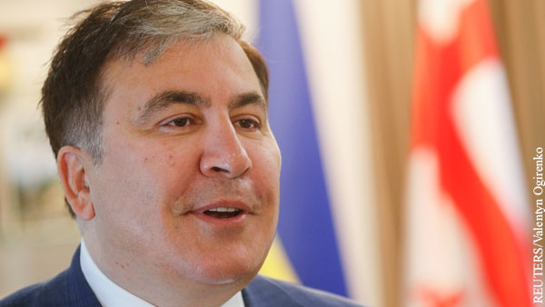 Саакашвили вспомнил, как «прыгал по фонтанам» с Трампом