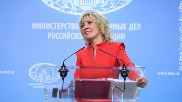 Захарова ответила на заявление Киева о «долге» за базирование ЧФ в Крыму