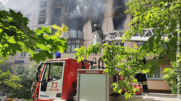 Названо число погибших и пострадавших при взрыве и пожаре в Москве
