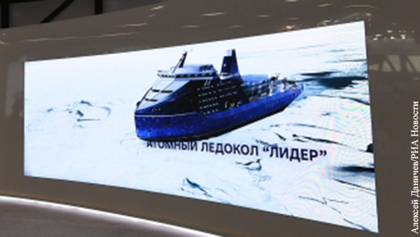 Самый мощный в мире атомный ледокол начали строить в России