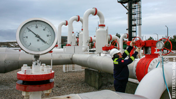 Стало известно о простое поставлявшего газ в Турцию «Голубого потока»