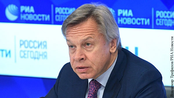 Пушков оценил идею сына Бжезинского о включении Украины и Грузии в НАТО