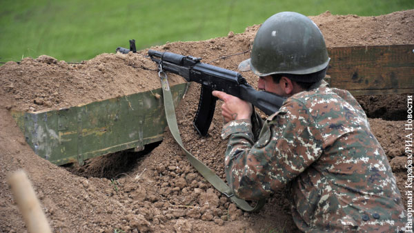 На границе Азербайджана и Армении произошло вооруженное столкновение
