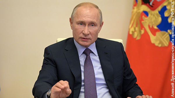 Путин поручил закрепить цели национального развития до 2030 года