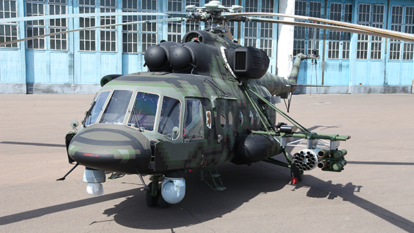 Новейший штурмовой вертолет Ми-8АМТШ-ВН приступил к летным испытаниям 