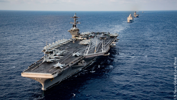 Стало известно о скором прибытии авианосной группы ВМС США в Средиземное море