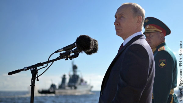 Путин: В состав ВМФ России в этом году будут приняты 40 новых кораблей