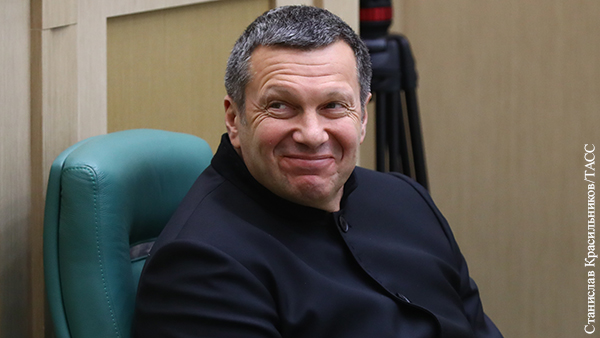 Соловьев осудил Зеленского за переговоры с террористом в Луцке