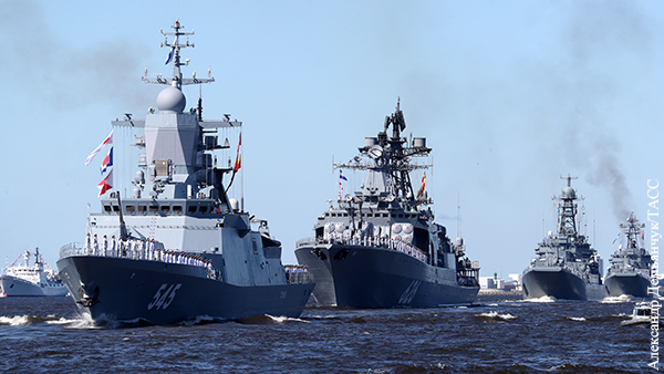 В Британии восхитились мощью российского флота