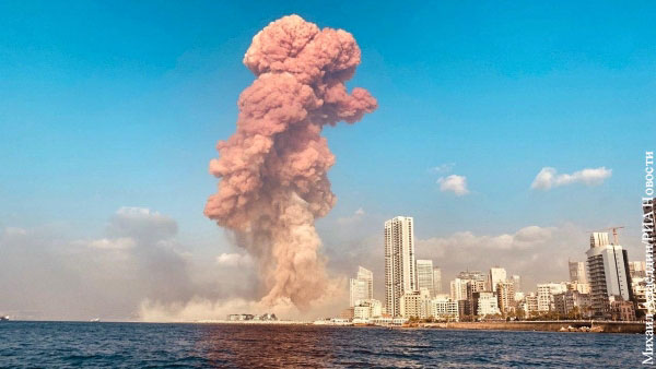Мощный взрыв в Бейруте сравнили с Хиросимой и Нагасаки