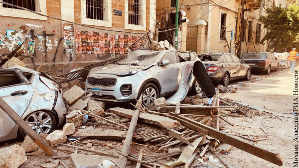 Ливан объявил о беспрецедентном экономическом кризисе после взрыва