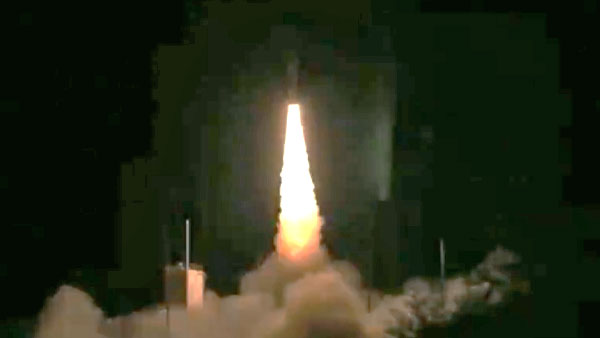 Появилось видео удара новой американской гиперзвуковой ракеты