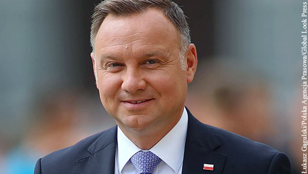 Президент Польши в инаугурационной речи дал обещание Украине