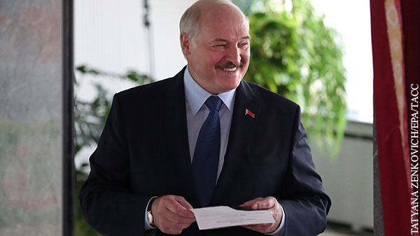 ЦИК Белоруссии подвел итоги выборов президента