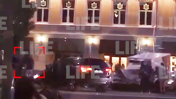 Опубликовано видео с Ефремовым за рулем сразу после аварии