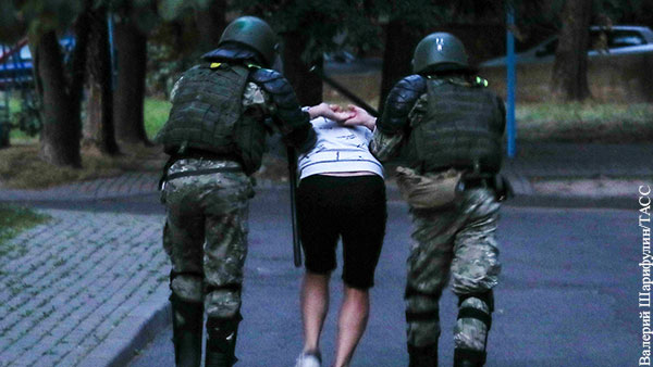 В Белоруссии объявили о задержании координаторов массовых беспорядков