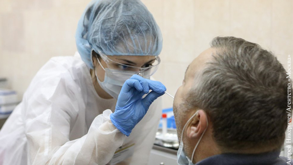 В России за сутки выявили 4969 случаев коронавируса