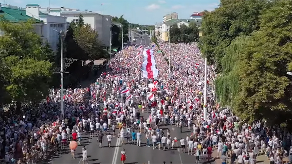 Воскресные акции протеста в Минске прошли без задержаний